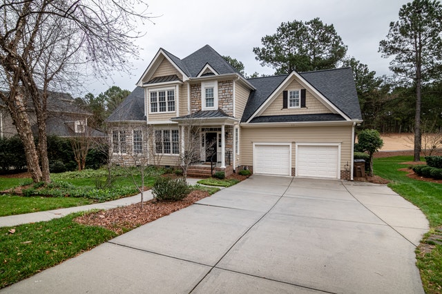 suburban home in NC